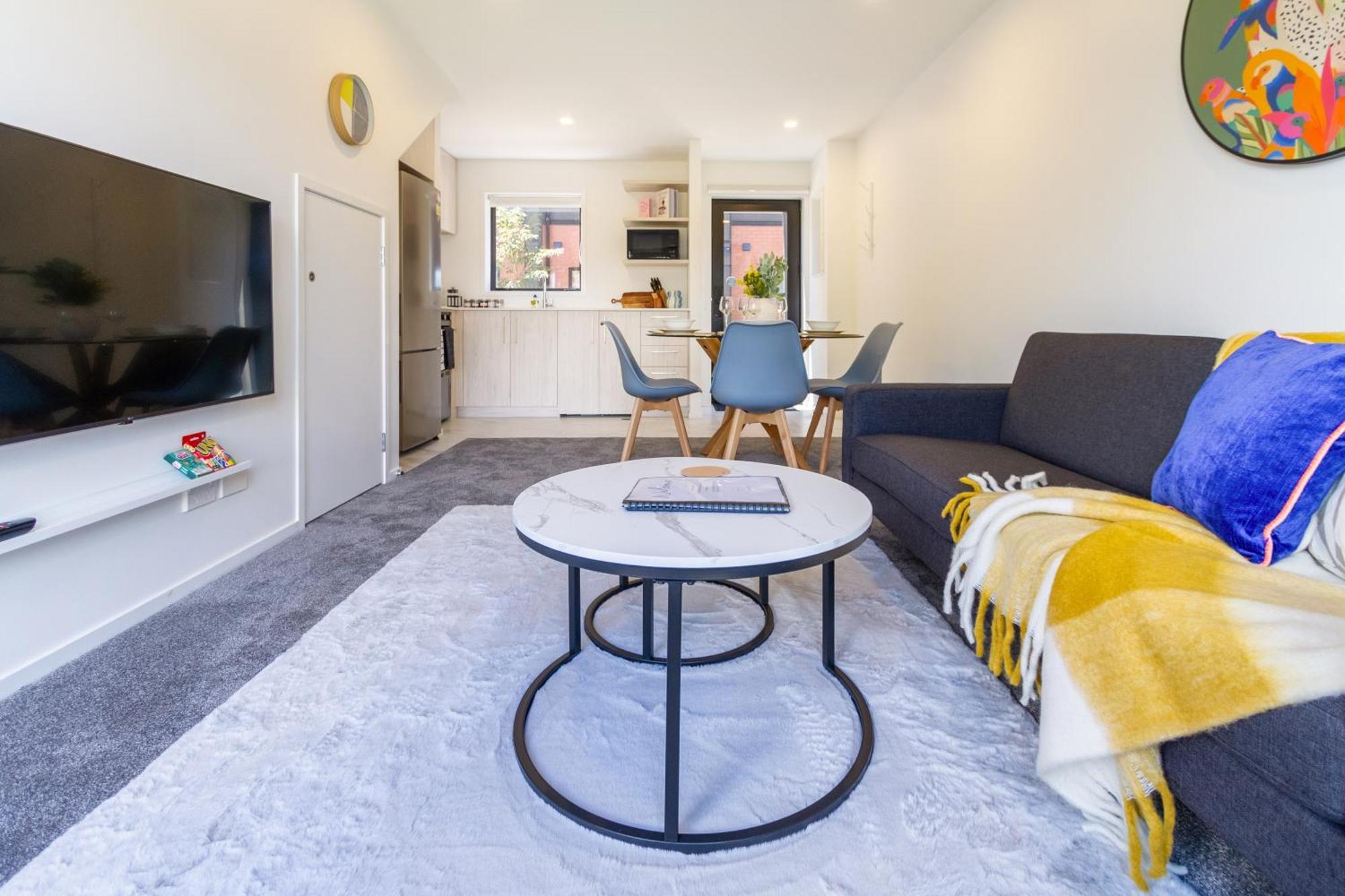 オークランドConveniently Located 2Br Townhouse In West Aklアパートメント エクステリア 写真